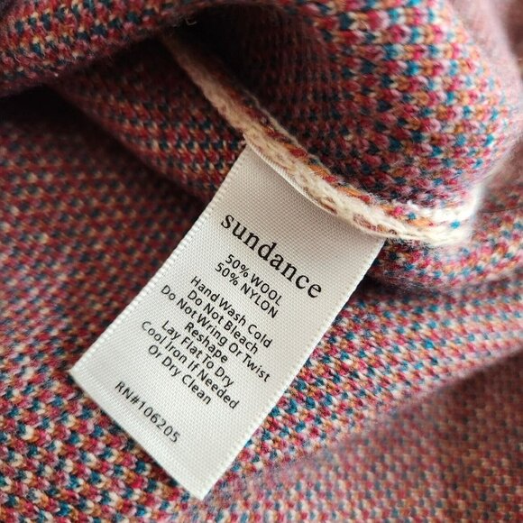 Sundance Journey East Sweater Womens size Small Oversized Boho Southwestern - Picture 13 of 15